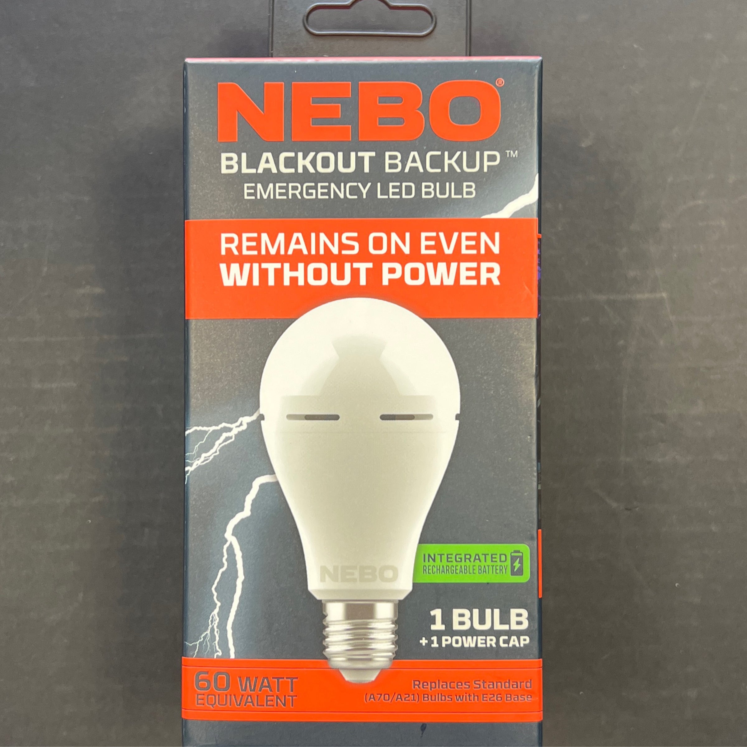 Nebo Blackout Backup - Emergency Bulb